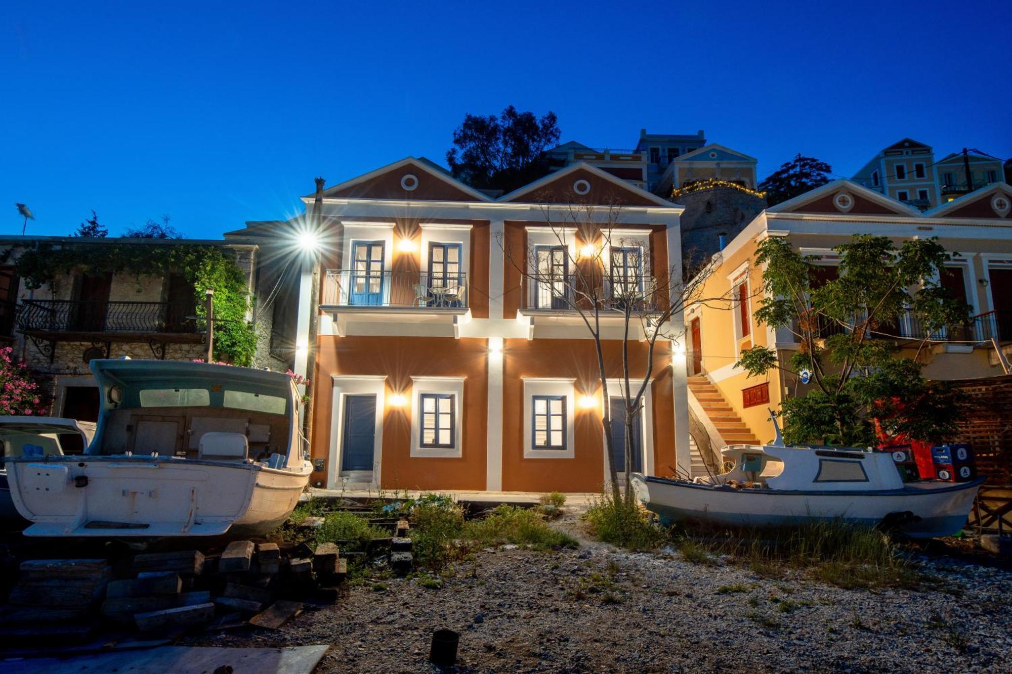 Porto Harani Seaside Apartments 锡米 外观 照片