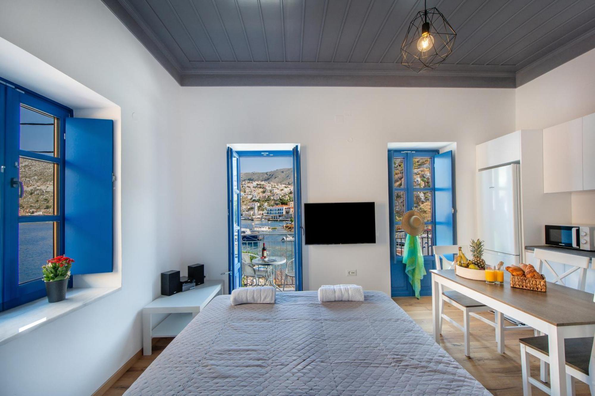 Porto Harani Seaside Apartments 锡米 外观 照片